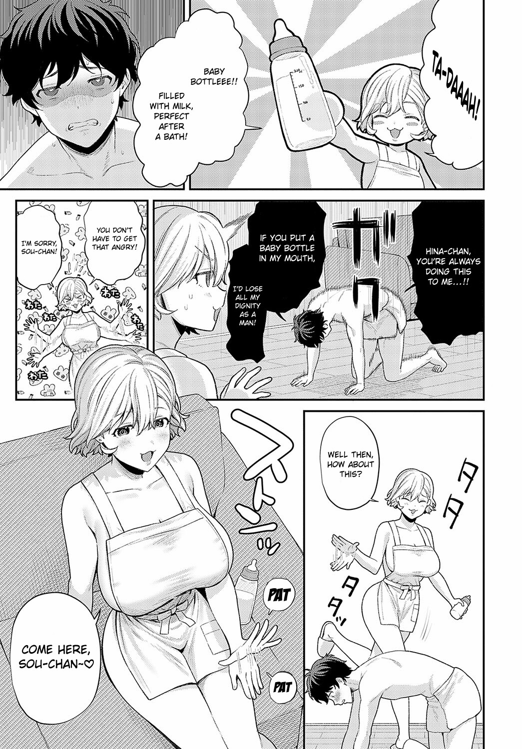 Hentai Manga Comic-Addicted to Her Motherly Vibes-Read-5